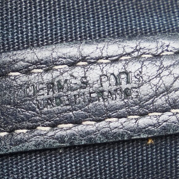 HERMES Black Leather Shoulder Bag - Picture 5 of 7